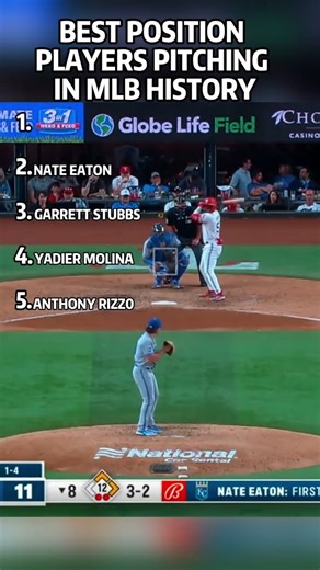 Best position players pitching in M #dodgers #baseball #homerun #postseason #WorldSeries #shoheiohtani #highlights | Genius Media