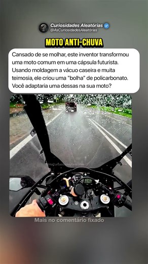 Você Adaptaria Uma Dessas na Sua Moto? #curiosidades #mistérios
