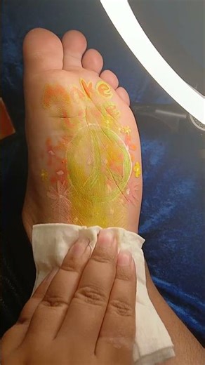 Can This FOOT End a War? 🌼✌️🌻 #art #funny #foot #omg #lol #video #viral #short #painting #trending