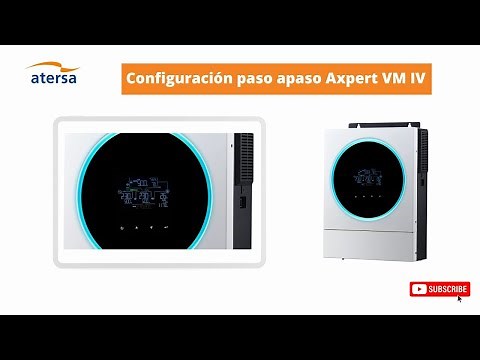 Configura tu inversor paso a paso, Axpert VM IV
