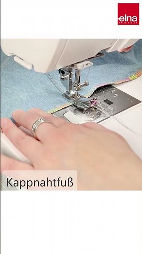 Jeans-Tasche mit praktischen Nähfüßen nähen | KreativZeit | Elna Deutschland GmbH