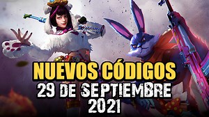 Códigos Free Fire de hoy 29 de septiembre de 2021 (funcionan)