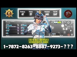 PUBG BGMI Best Sensitivity 2026 🔥 Update 4.2 | Zero Recoil + Best 4 Finger Claw Code | Pro Settings