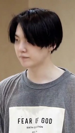 BTS Suga Dance Movements in Minimalist Space