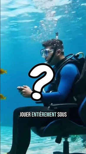 Faire top 1 entièrement sous l’eau