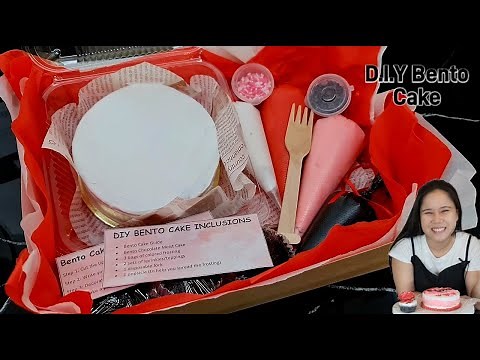 DIY Bento Cake Tutorial: Cake Making For Beginners