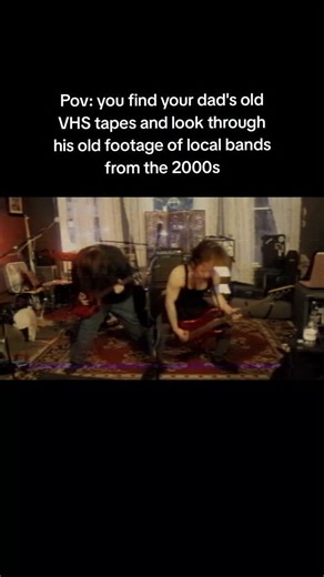Trailer on Instagram: "Pov you found your dad's old VHS tapes shoutout to @skruffs_studio for the footage #alternativemetal #grunge #divorceddadrock #numetal #altrock"