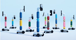 newme is an tele-presence avatar robot by japan's largest airline