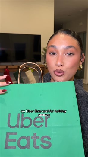 Autumn Thompkins🍂 on Instagram: "Holiday gift shopping at Sephora literally just got so much easier with @ubereats. I can easily finish shopping for Christmast gifts by simply ordering through the app. I’m so glad I’ll be saving endless trips to the mall. #uberpartner"