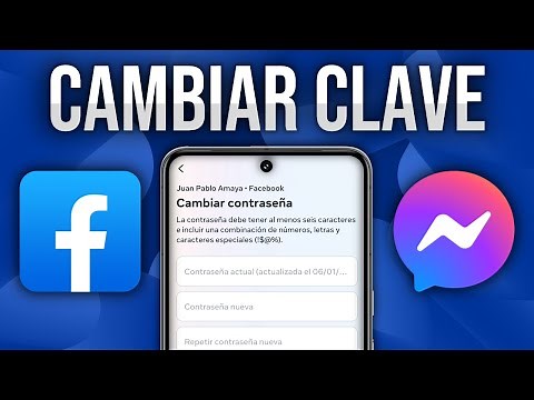 Como cambiar la CONTRASEÑA de tu Facebook 2024