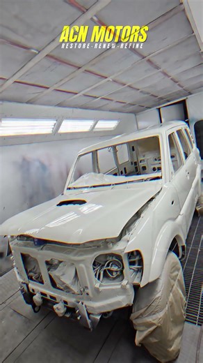 Kanne Kanmaniye!😍 Old Scorpio Turned Diamond White Beauty | ACN Motors #automobile #beforeafter