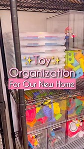 Comment TOY STORAGE in the comments and I’ll DM you everything. Your future self will thank you. 6 toy organizers from Amazon that finally make our cozy small home feel organized. Using vertical door space for stuffed animals saved us so much room, and slide‑out drawers keep loose Legos and coloring supplies easy to grab. The Lego bags keep sets together, the sturdy basement shelf holds all our favorite drawers, the space‑saving game boxes make everything look uniform, and the compact rolling sp