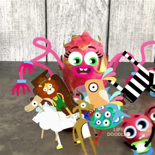 Animanimals Spinning And Laughing #animanimals #lifedoodles #doodlesart #spinning #laughing