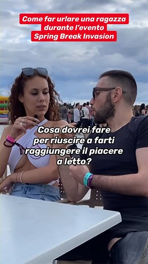 52K views · 2.1K reactions | Come far urlare una ragazza allo @springbreak.it #ragazze #springbreak2025 #interviste #invitedby | We are Social Players | Facebook