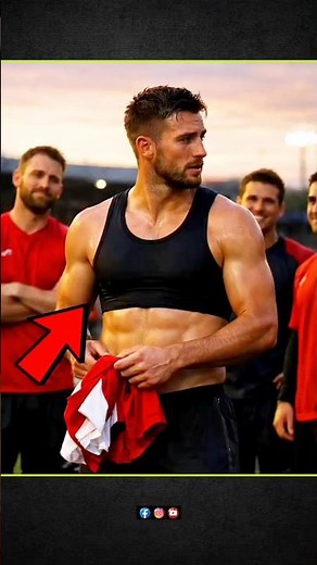 Why Athletes Wear a Bra-Type Vest? 😳🏃‍♂️