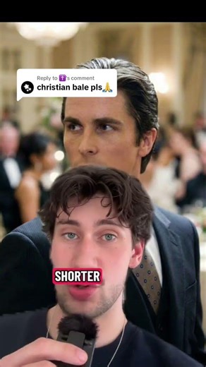Christian Bale hairstyle breakdown #poseidonhair