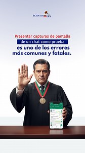 ¡Esta es la diferencia técnica entre una simple imagen y una evidencia que un tribunal no puede rechazar! 🔍⚖️💥 Si quieres saber más sobre presentar capturas de pantalla de un chat como prueba, ¡es uno de los errores más comunes y fatales! 📱❌🚫 ¡Síguenos y no te pierdas nuestros webinars y cursos donde aprenderás estos esquemas prácticos de profesionales con trayectoria en fiscalías! 📚✨🚀 . . . #scientialex #leyes #derechos #laboral #derecho #abogados #rh #Avalúos #INDAABIN #BienesRaíces #Val