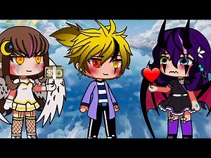 Money of love ?!❤️💵 // who is the real angel ?! gacha//#gachalife // #gachamemes // #gachalifememes