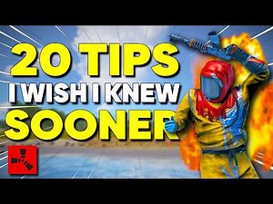 20 Rust Tips I Wish I Knew SOONER | Ultimate Rust Beginner Guide