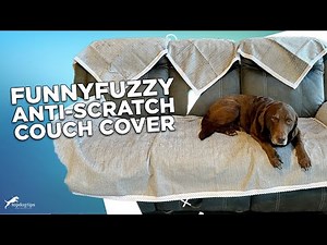 Review: FunnyFuzzy Anti Scratch Couch Cover