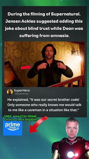 Jensen Ackles Added a Hilarious Brother Code to Supernatural! 😂🔥😂#shorts #movierecap