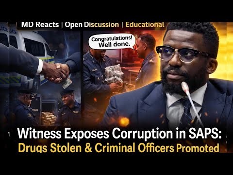Witness Exposes Corruption in SAPS: Drugs Stolen & Criminal Officers Promoted | MD Reacts