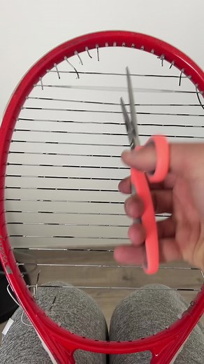 Cutting Racket Strings: Geoffrey's Badminton Explosion