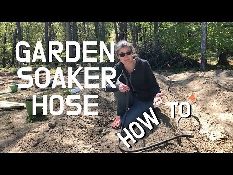 How To Set Up a Soaker Hose and Watering Timer for Your Garden!