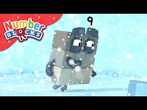 ‪@Numberblocks‬- Counting in the Snow! | Learn to Count