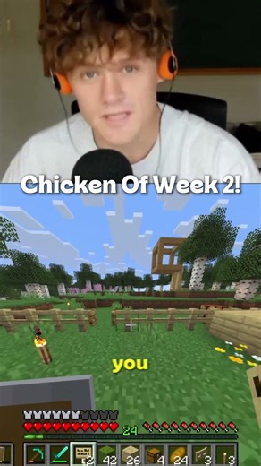 Chicken of the second week! #ryantrahan