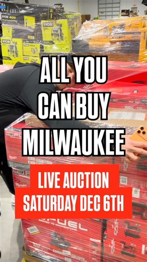 LIVE auction Saturday Dec 6th with a Auctioneer and the tools lineup is crazy. DeWalt and Milwaukee are going up heavy with tons of pieces. If you have been waiting to get your hands on more Milwaukee, this is your moment. Come in, bid, and take your tools home. Auction Preview Day Friday Dec 5th 11AM to 4PM Auction Day Saturday Dec 6th Register 9AM to 11AM Auction runs 11AM to 4PM Auction by Robert Gates Gates Auction NCAL 4823 📍10847 Bailey Rd, Cornelius, NC 28031 🕘 Open Mon Sat | 9AM to 5PM