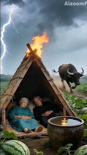 The Buffalo 🦬 saved grandfather from fire 😭🤣#JamunJuice #MotherInLawComedy #FamilyShorts #jumpstyle