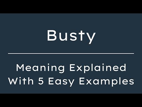 What Does Busts Mean? Busts Meaning in English With 5 Example Sentences