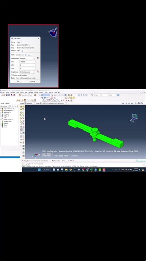 phenomena damage Place and bolt#nx12 #engineering #abaqus #cae