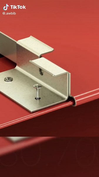 How to Install Snap-on Standing Seam Metal Roofing. #archidetails #roofingconstruction #metalsheet #Howto