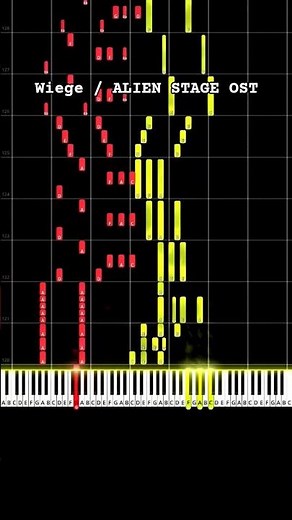 Wiege / ALIEN STAGE OST【Piano 3/4 】#alienstage