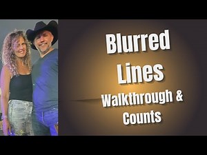 Blurred Lines Beginner Line Dance Walkthrough Choreographer: Chicago Freddie Edmonds