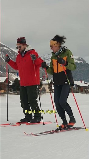 Watch Ariel Helwani Try Cross-Country Skiing 😂