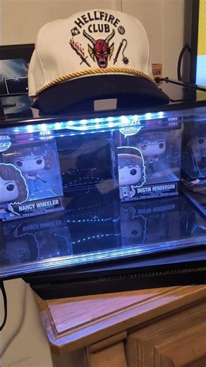 Walmart display case for the win! #strangerthings #funkopop