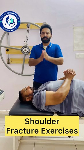 1.9K views · 13 reactions | Shoulder Fracture Physiotherapy Exercises at Home #physiotherapy #physioexercises #shoulder #shoulderfractured #reels #reelsinstagram #reelsvideo #physiolife #mullanpurdakha #mullanpur #sharisinghphysiotherapymullanpur #sharisinghsaranphysiotherapy #drgurshervlogs | SHariSinghsaran Physiotherapy Clinic | Facebook