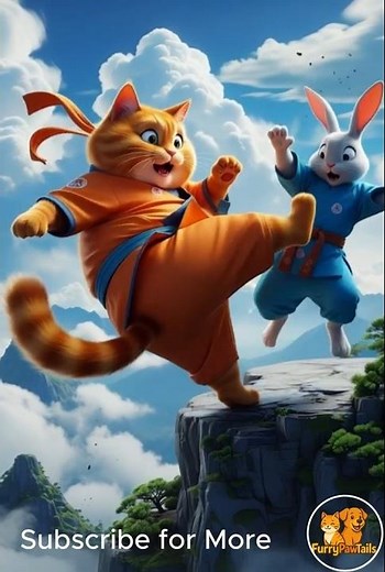 Rabbit vs Cat KARATE Fight 🐰🐱 | Final Deadly Kick Gone Wrong! Funny | Animal Action Animation