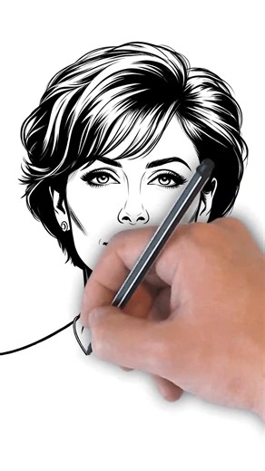 How to draw a beautiful woman?