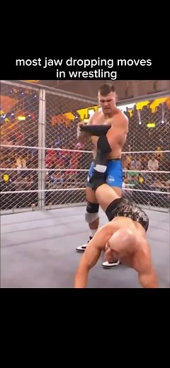 Incredible One-Handed Powerbomb in WWE Wrestling Match