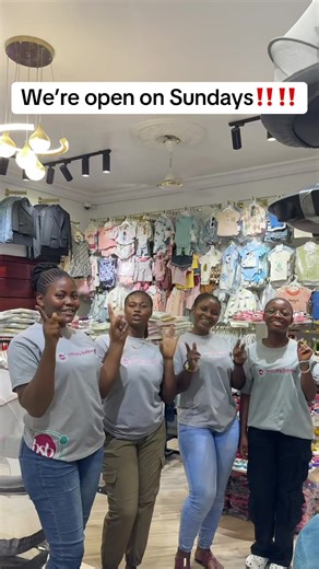 💖 BIG NEWS FOR ALL MUMS & DADS 💖 We heard you loud and clear 👶🏽✨ Your favorite Mothercare store is now OPEN on Sundays! 🙌🏽 From baby essentials to adorable outfits, we’ve got everything you need ‼️ Now 7 days a week, because parenting doesn’t take a day off… and neither do we 💯 Stop by this Sunday with your little one(s) we can’t wait to see you! 🍼💗 Tag a mum or dad who needs to see this 👇🏽 #Mothercare #SundayShopping #ParentLife #BabyEssentials #Smileybabiesgh 📍we are located at kwa