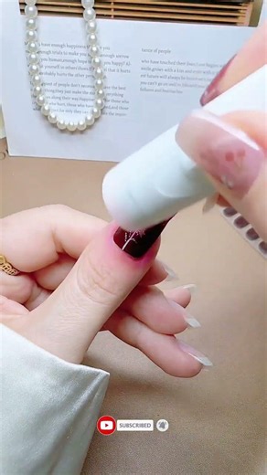Nail Sticker - Easy nail design idea