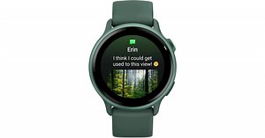Garmin 010-02985-02 Vivoactive 6 Smartwatch Metallic Jasper Green with Jasper Green Band