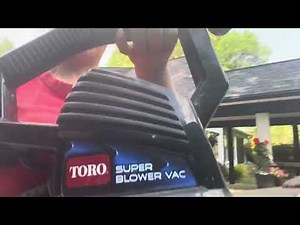 Toro 51609 Ultra 12 amp Variable Speed up to 235 Electric Blower Vacuum, Come landscape with me