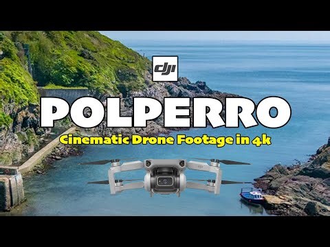 Polperro, Cornwall by Drone | This is the UK's most Picturesque Fishing Village | DJI Mini 4