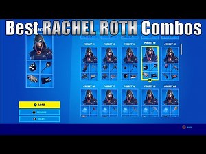 25 Best RACHEL ROTH Skin Combos (Fortnite Battle Royale)