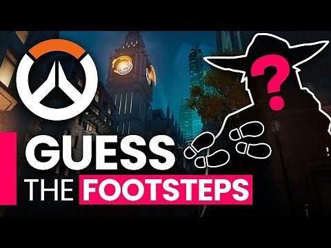 Overwatch 2 Quiz - FOOTSTEP SOUNDS (Easy to Impossible)